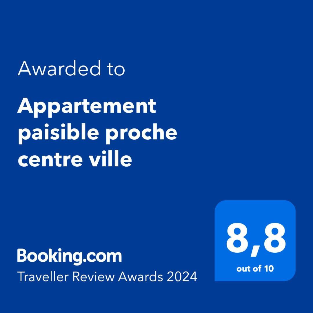 Appartement Paisible Proche Centre Ville Bron Eksteriør billede